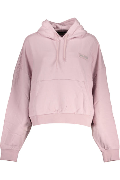 NAPAPIJRI FELPA SENZA ZIP DONNA ROSA