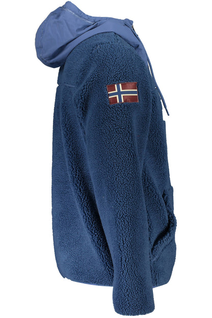 NAPAPIJRI FELPA SENZA ZIP UOMO BLU