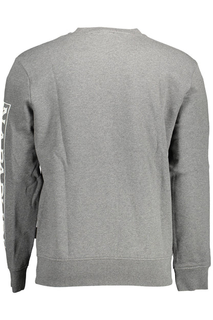 NAPAPIJRI FELPA SENZA ZIP UOMO GRIGIO