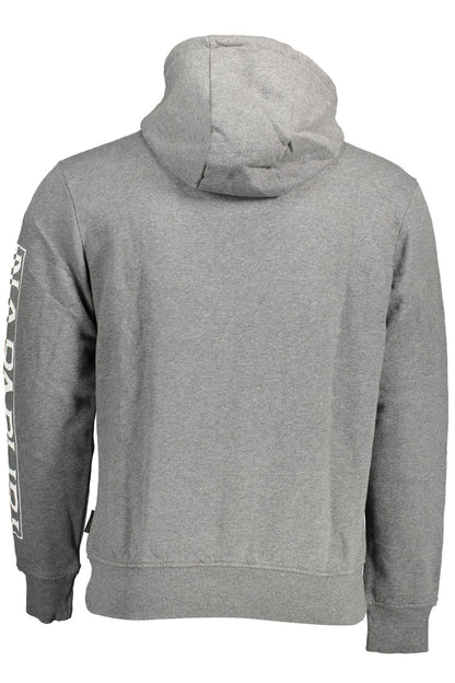 NAPAPIJRI FELPA SENZA ZIP UOMO GRIGIO