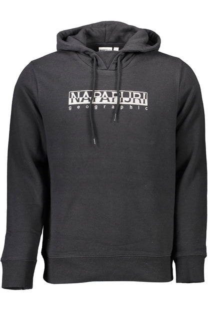 NAPAPIJRI FELPA SENZA ZIP UOMO NERO