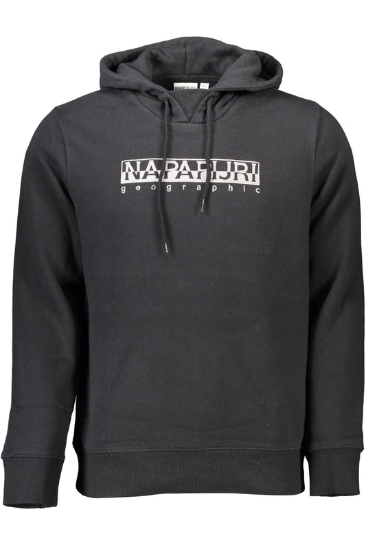 NAPAPIJRI FELPA SENZA ZIP UOMO NERO