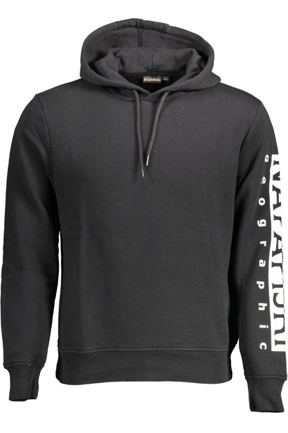 NAPAPIJRI FELPA SENZA ZIP UOMO NERO