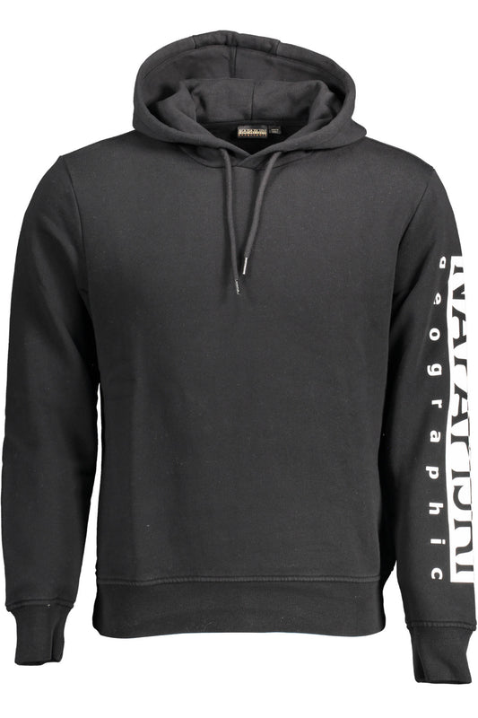 NAPAPIJRI FELPA SENZA ZIP UOMO NERO