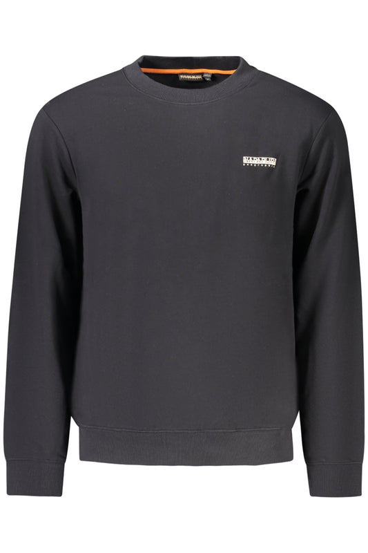 NAPAPIJRI FELPA SENZA ZIP UOMO NERO