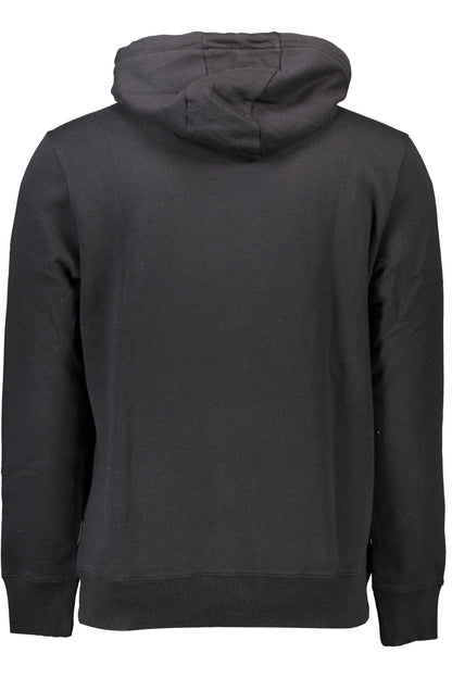 NAPAPIJRI FELPA SENZA ZIP UOMO NERO