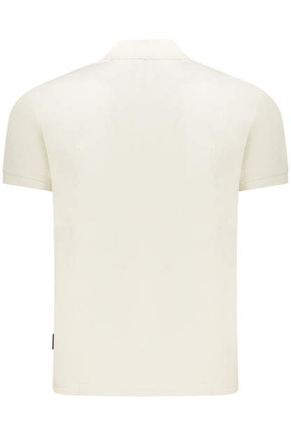 NAPAPIJRI POLO MANICHE CORTE UOMO BIANCO