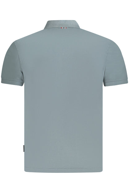 NAPAPIJRI POLO MANICHE CORTE UOMO GRIGIO