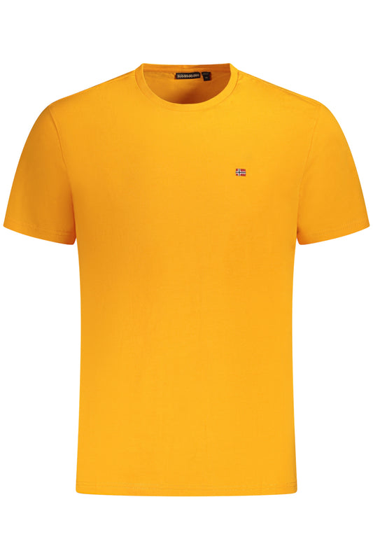 NAPAPIJRI T-SHIRT MANICHE CORTE UOMO ARANCIO