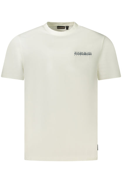 NAPAPIJRI T-SHIRT MANICHE CORTE UOMO BIANCO