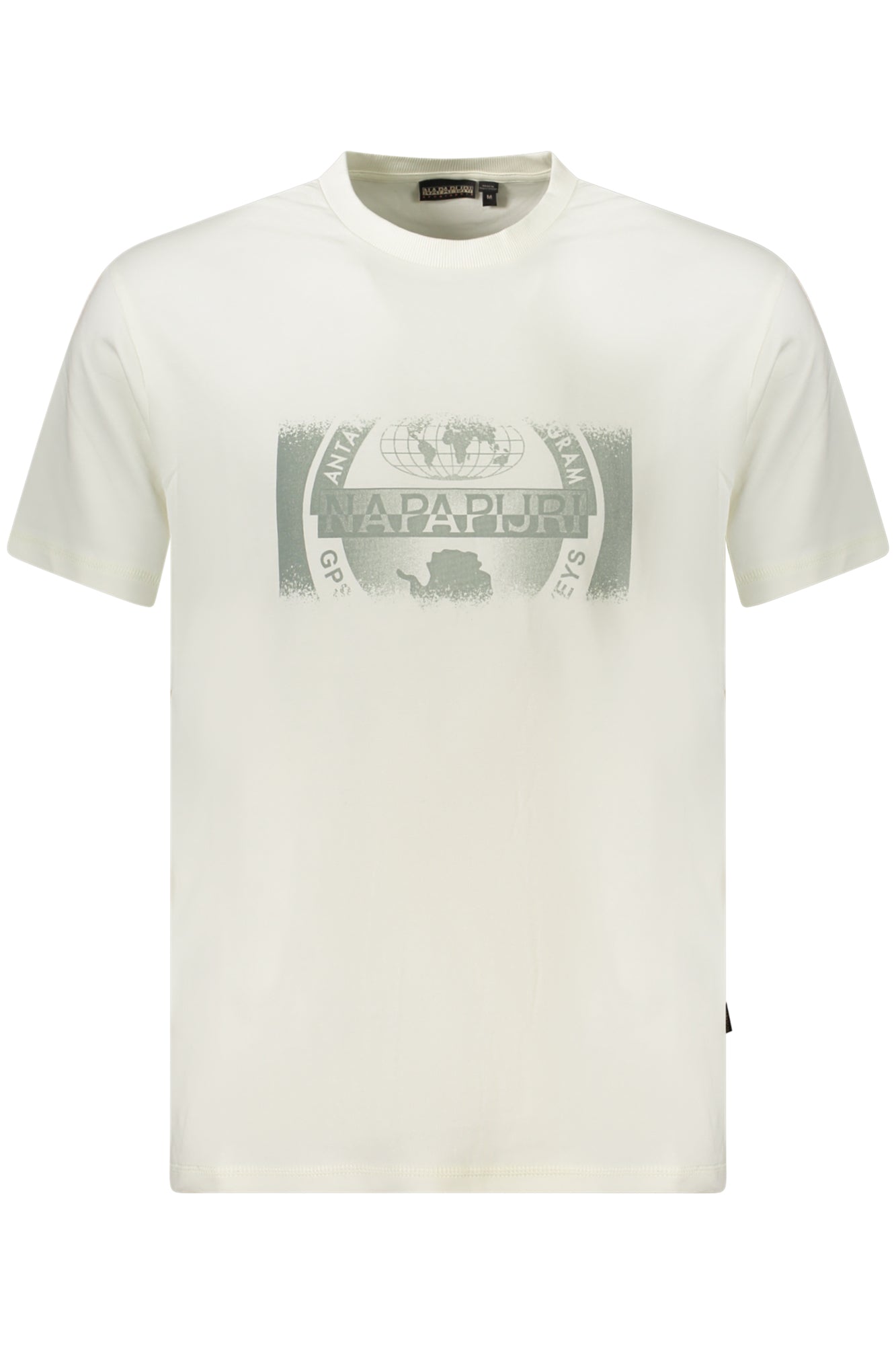 NAPAPIJRI T-SHIRT MANICHE CORTE UOMO BIANCO