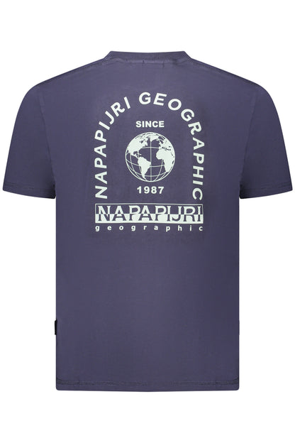 NAPAPIJRI T-SHIRT MANICHE CORTE UOMO BLU