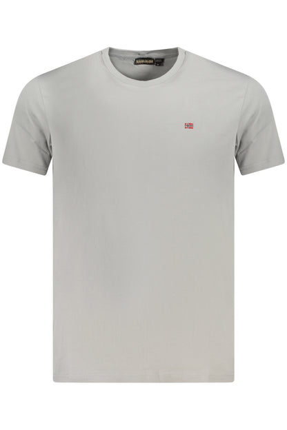 NAPAPIJRI T-SHIRT MANICHE CORTE UOMO GRIGIO