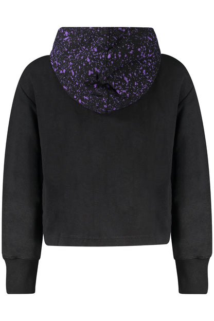 NIKE FELPA CON ZIP BAMBINA NERO