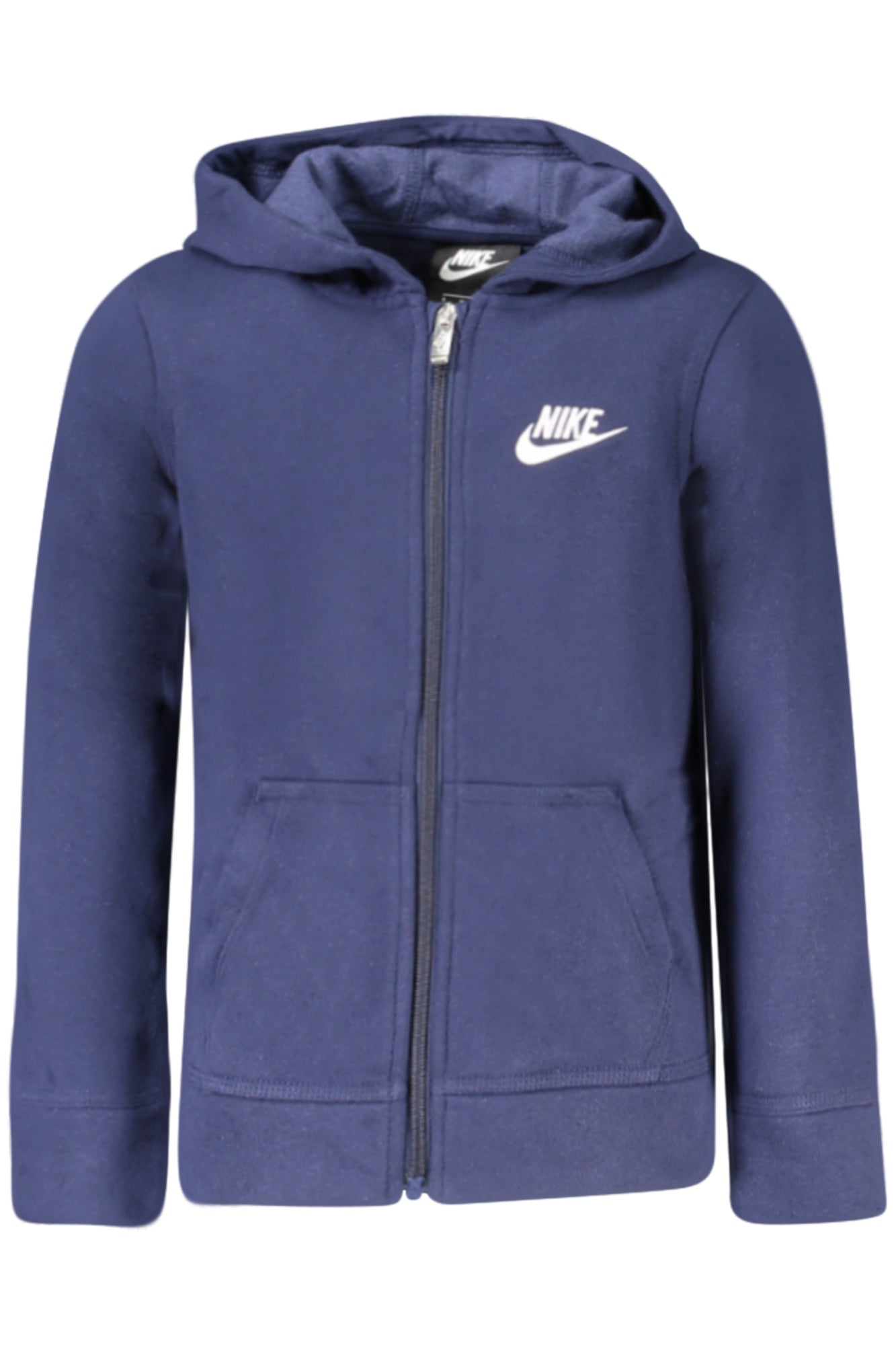 NIKE FELPA CON ZIP BAMBINO BLU