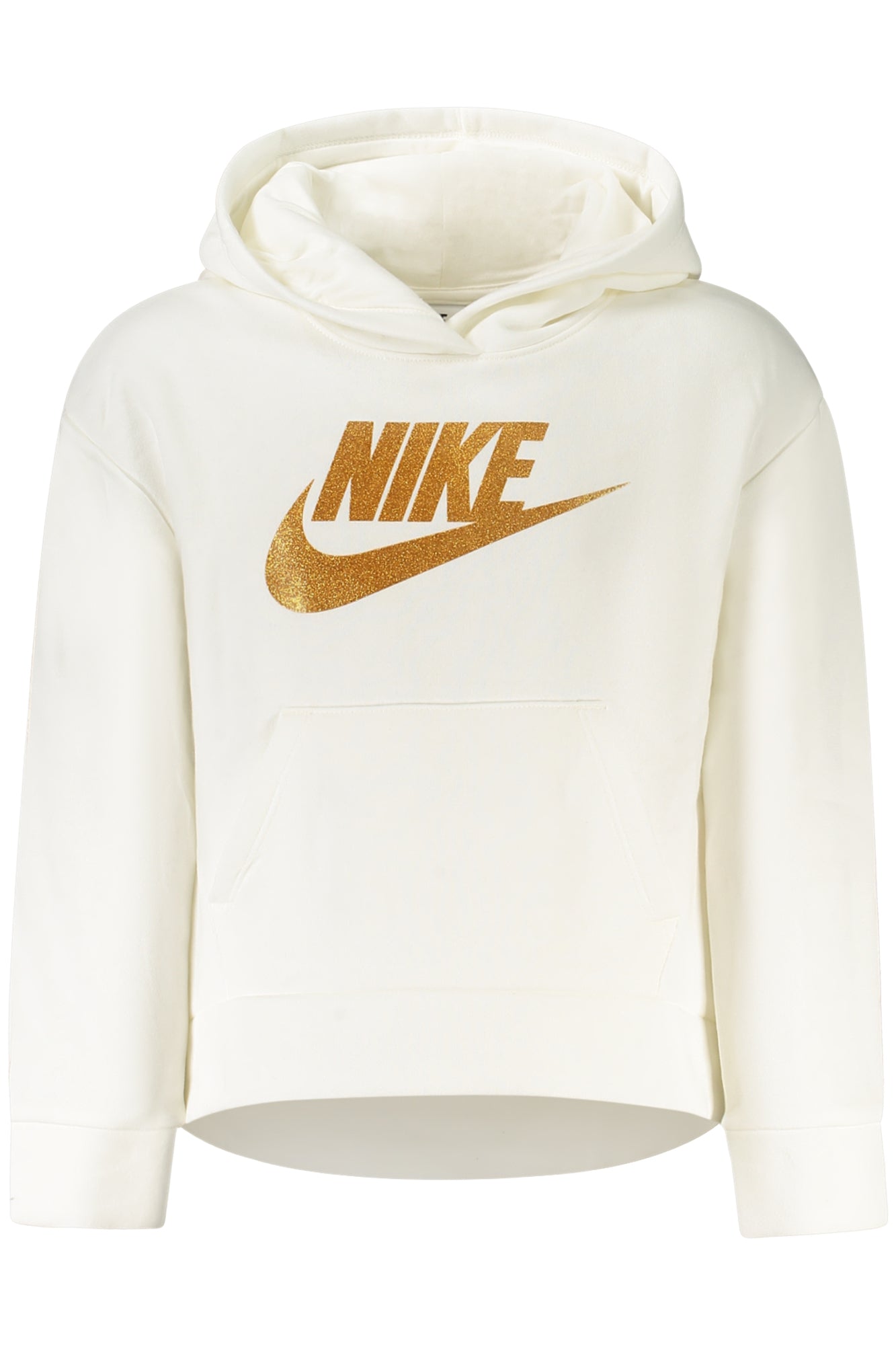 NIKE FELPA SENZA ZIP BAMBINA BIANCO