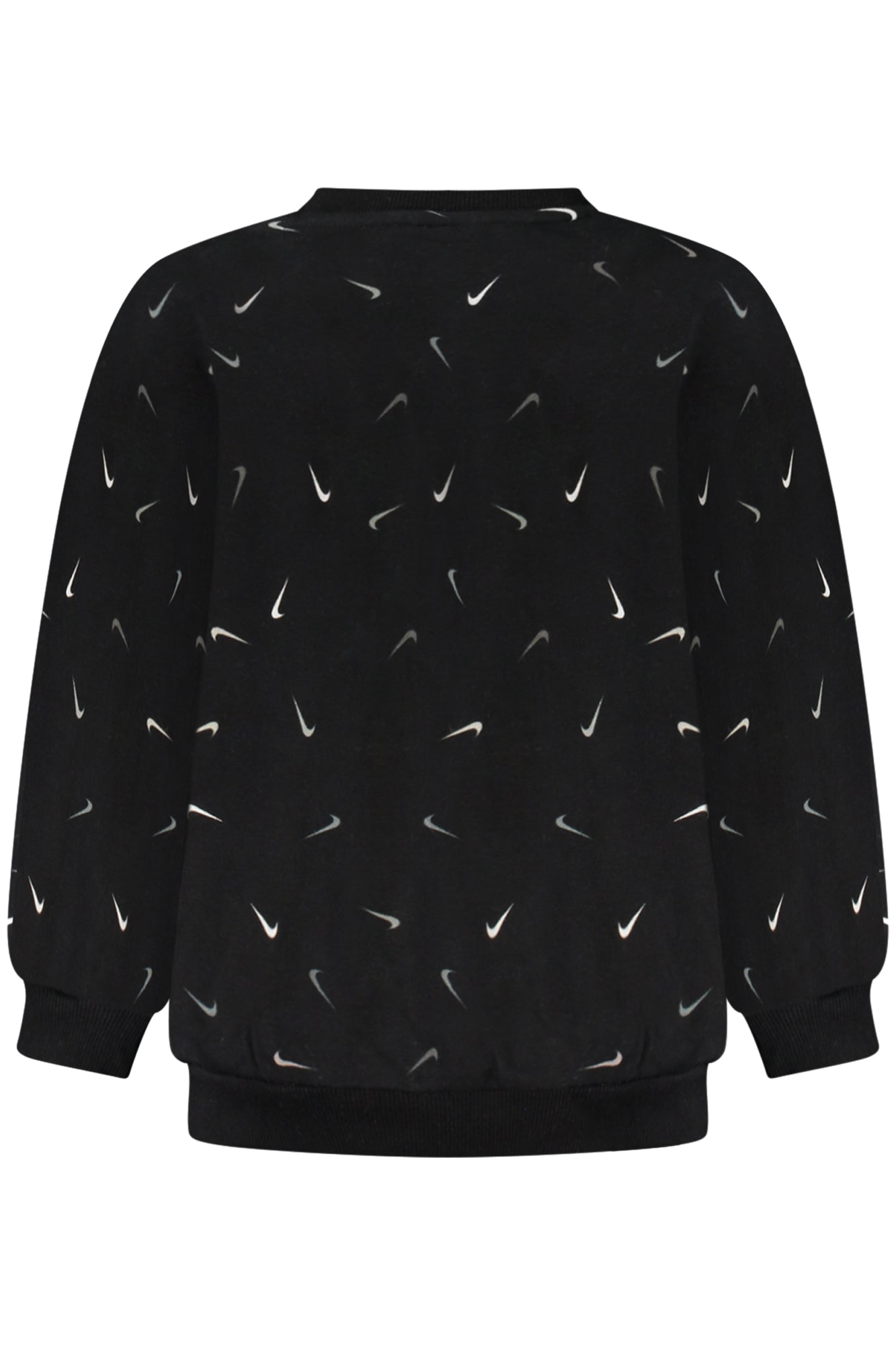 NIKE FELPA SENZA ZIP BAMBINA NERO