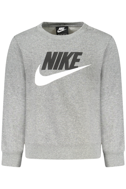 NIKE FELPA SENZA ZIP BAMBINO GRIGIO