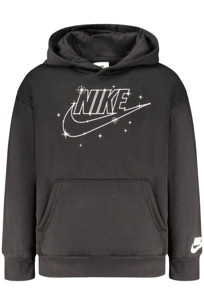 NIKE FELPA SENZA ZIP BAMBINO NERO
