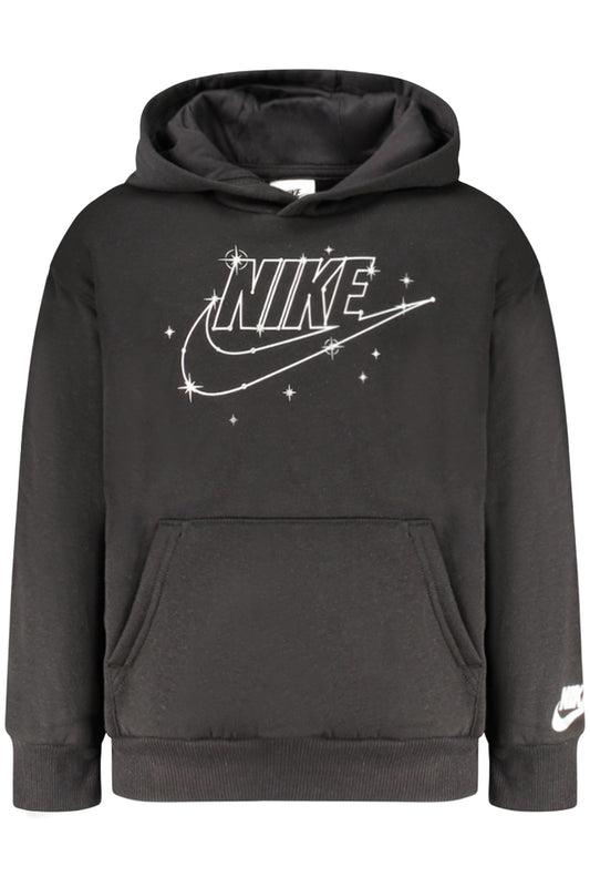 NIKE FELPA SENZA ZIP BAMBINO NERO