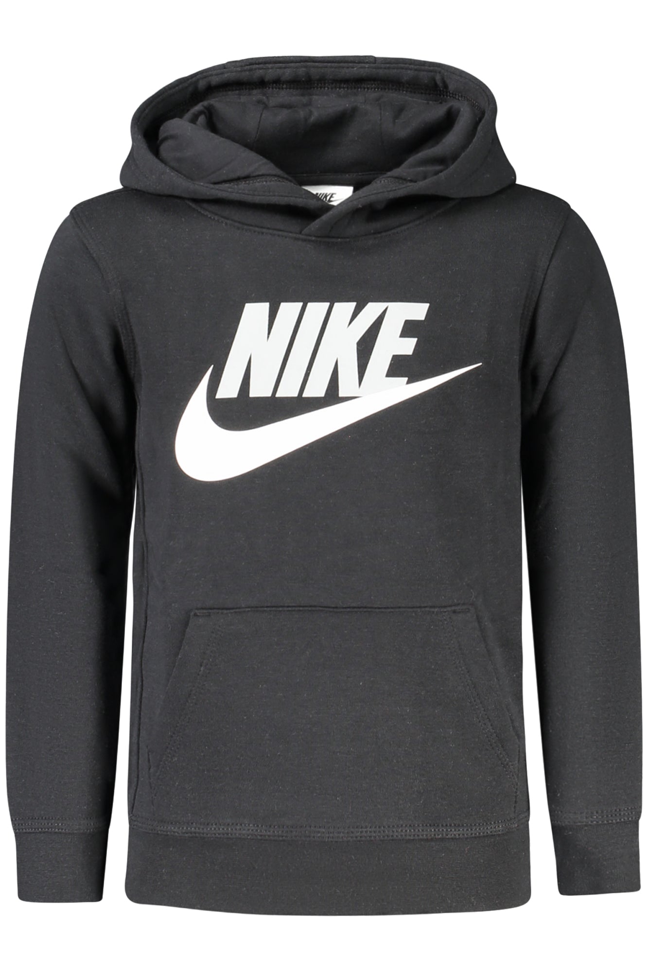 NIKE FELPA SENZA ZIP BAMBINO NERO