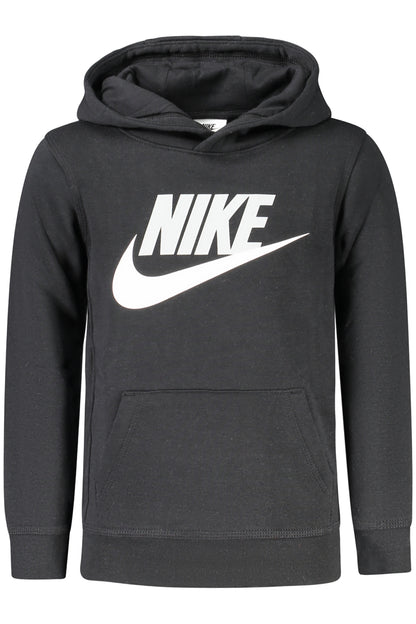 NIKE FELPA SENZA ZIP BAMBINO NERO