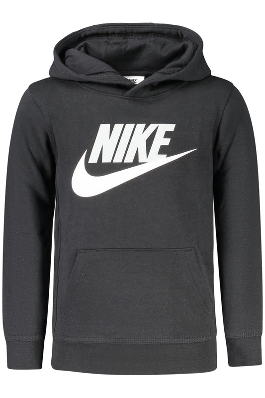 NIKE FELPA SENZA ZIP BAMBINO NERO
