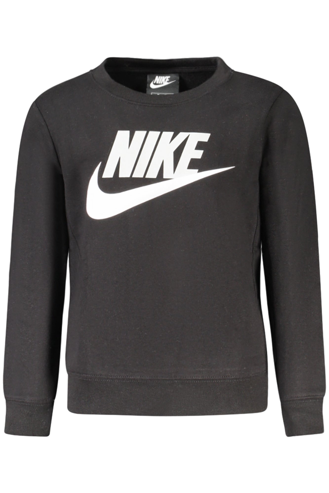 NIKE FELPA SENZA ZIP BAMBINO NERO