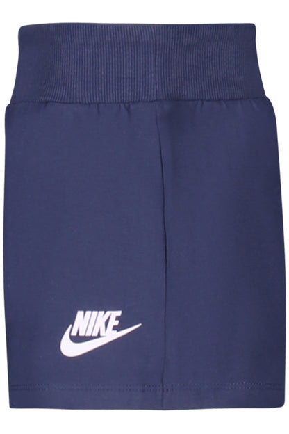 NIKE PANTALONE SHORT BAMBINA BLU
