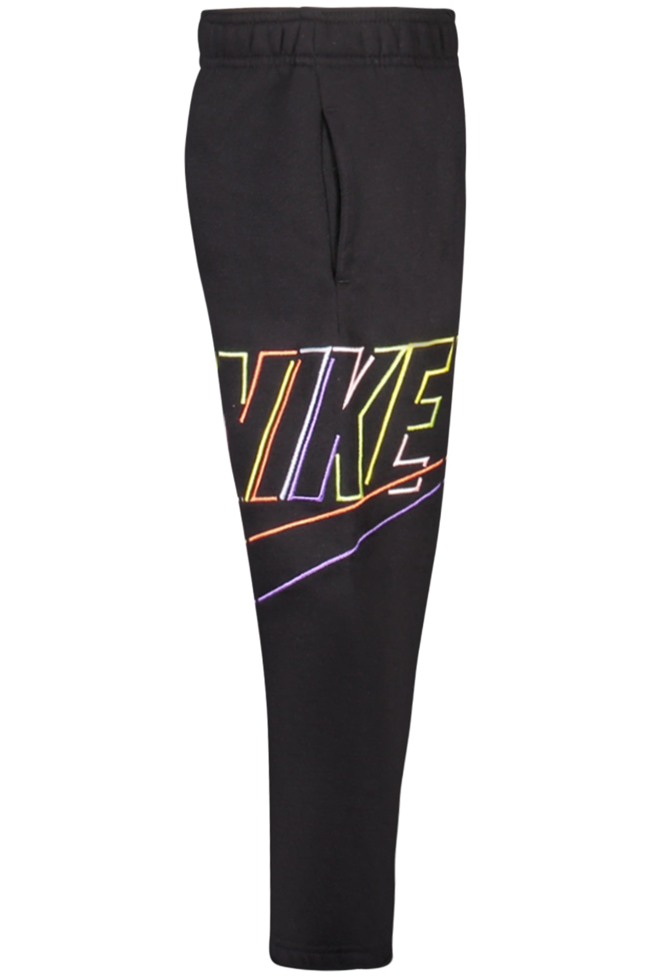 NIKE PANTALONE TUTA LUNGO BAMBINO NERO