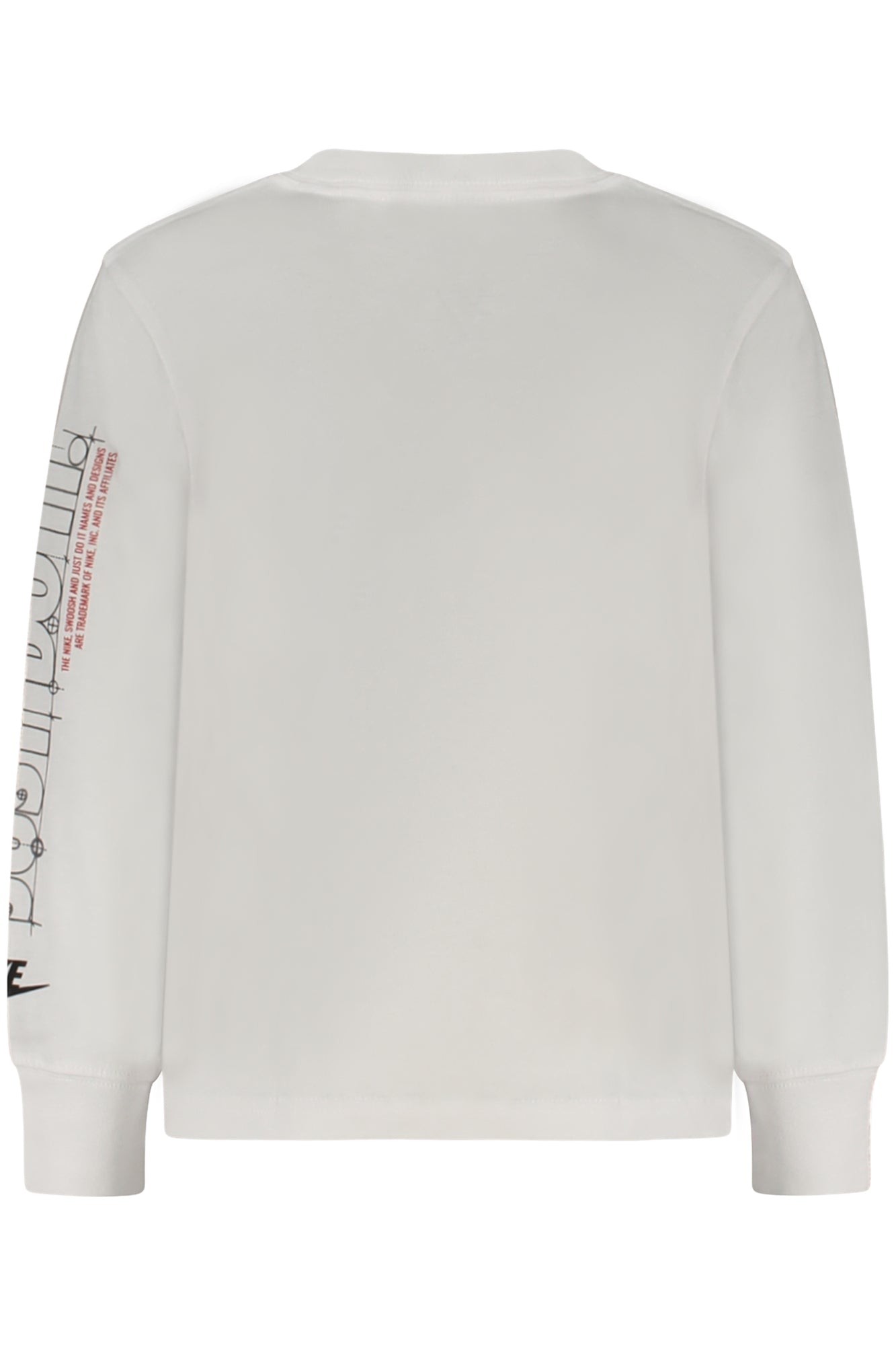 NIKE T-SHIRT MANICHE LUNGHE BAMBINO BIANCO