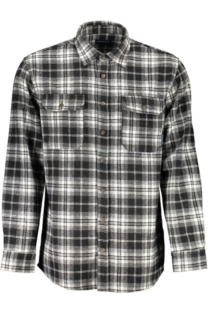 NORTH SAILS CAMICIA MANICHE LUNGHE UOMO NERO