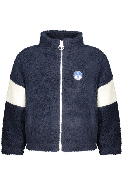 NORTH SAILS FELPA CON ZIP BAMBINO BLU