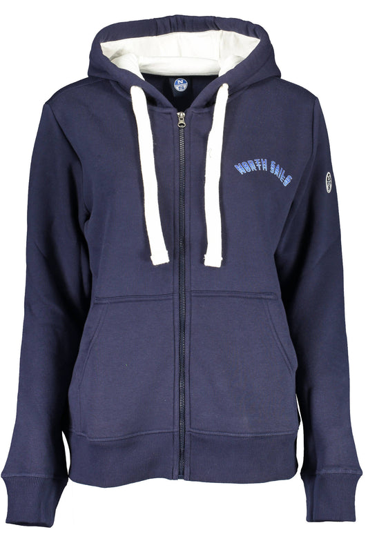 NORTH SAILS FELPA CON ZIP DONNA BLU