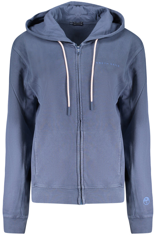 NORTH SAILS FELPA CON ZIP DONNA BLU