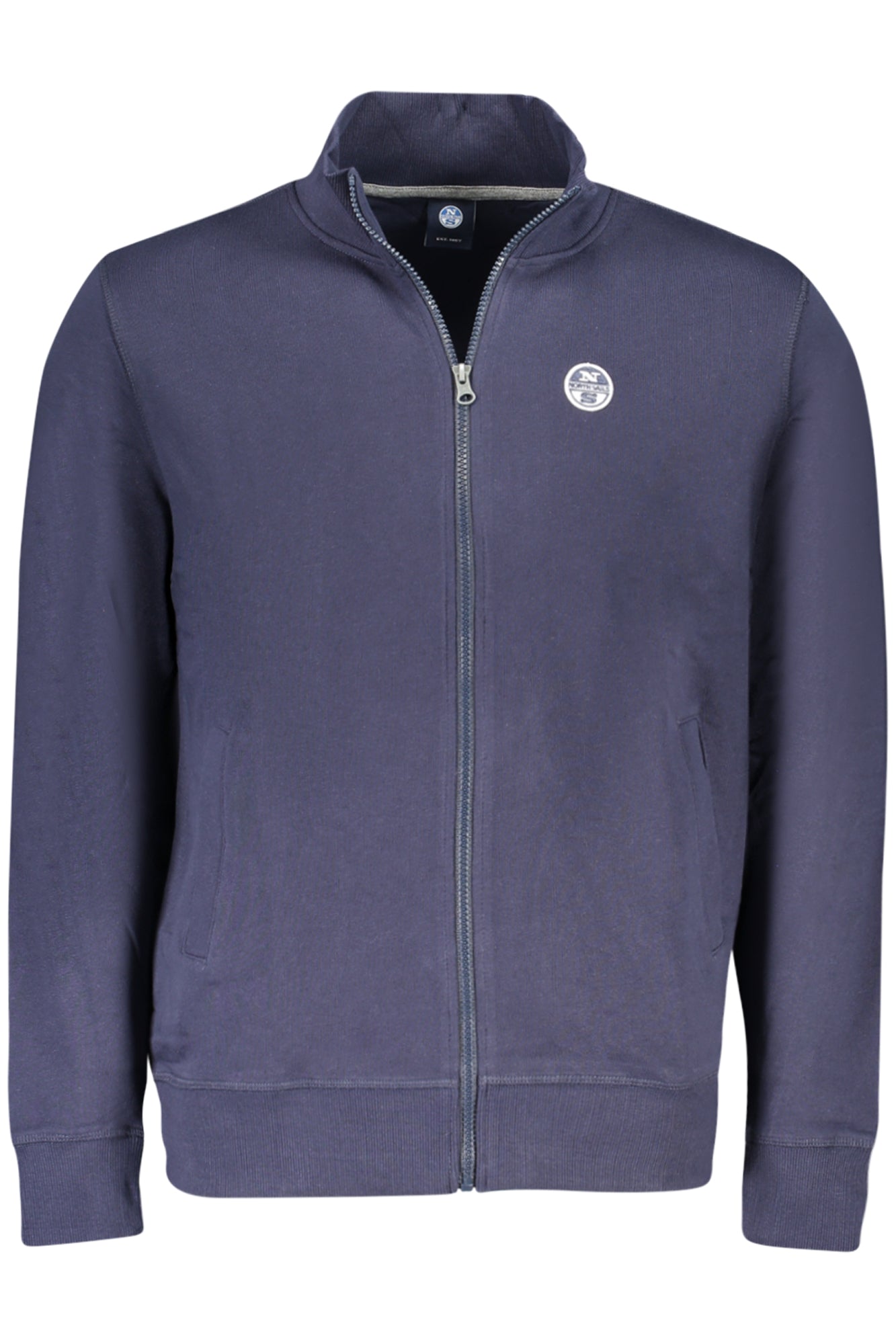 NORTH SAILS FELPA CON ZIP UOMO BLU