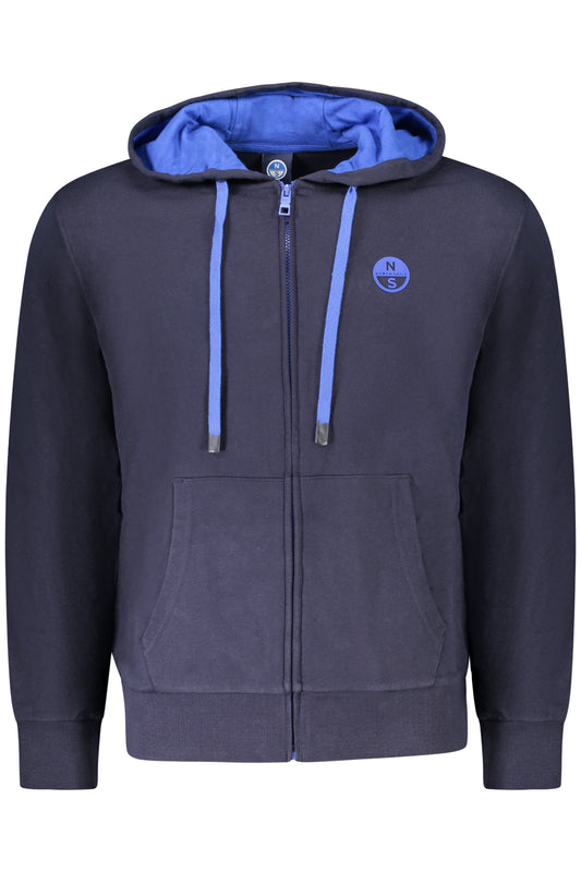 NORTH SAILS FELPA CON ZIP UOMO BLU
