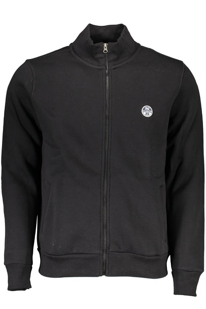 NORTH SAILS FELPA CON ZIP UOMO NERO