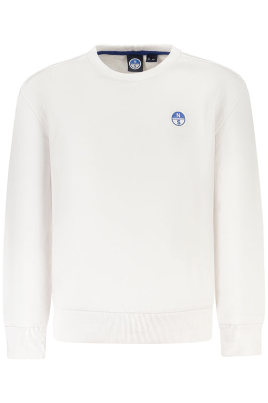 NORTH SAILS FELPA SENZA ZIP BAMBINO BIANCO