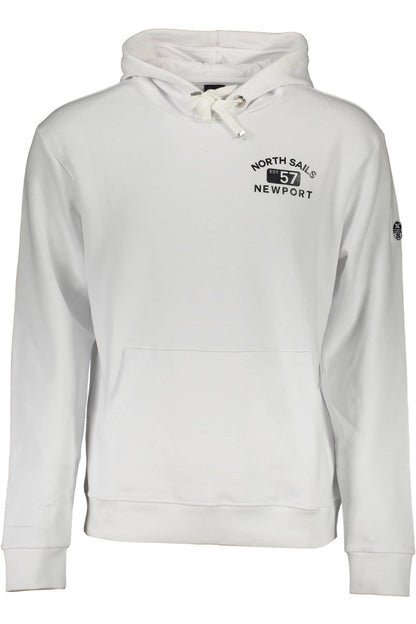 NORTH SAILS FELPA SENZA ZIP UOMO BIANCO