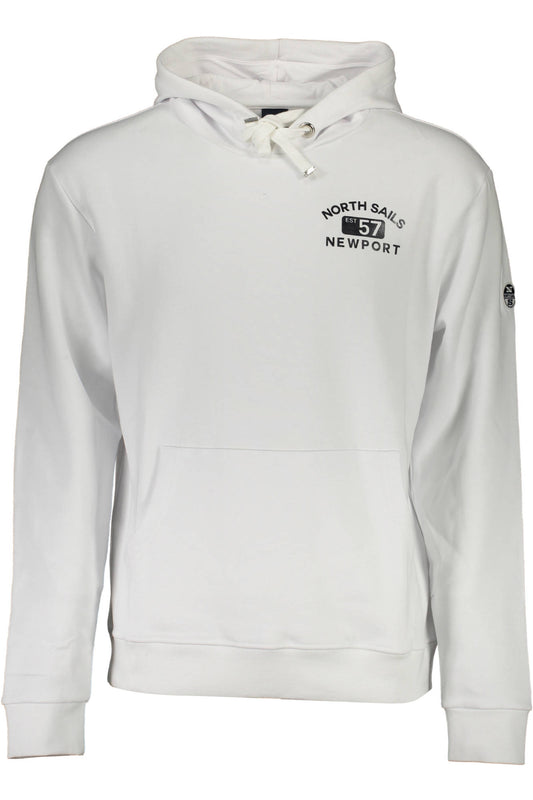 NORTH SAILS FELPA SENZA ZIP UOMO BIANCO