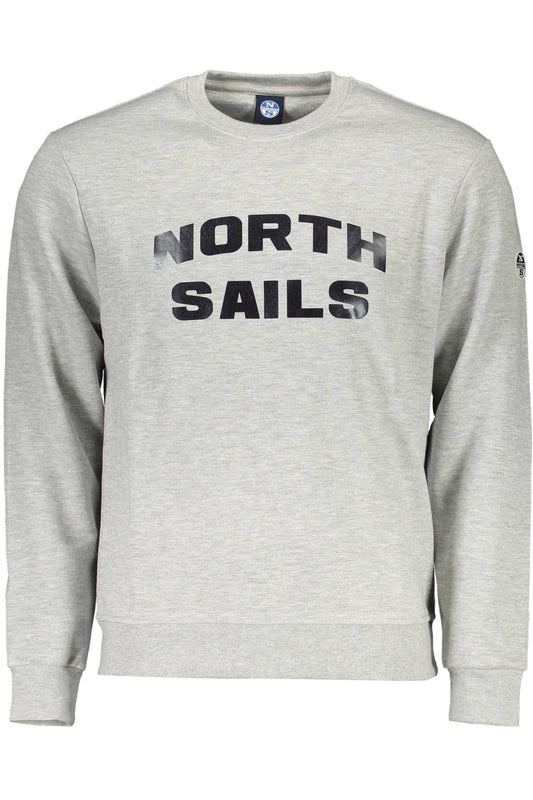 NORTH SAILS FELPA SENZA ZIP UOMO GRIGIO