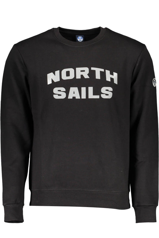 NORTH SAILS FELPA SENZA ZIP UOMO NERO