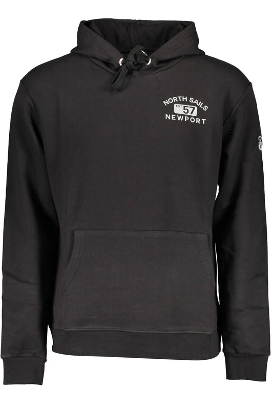 NORTH SAILS FELPA SENZA ZIP UOMO NERO