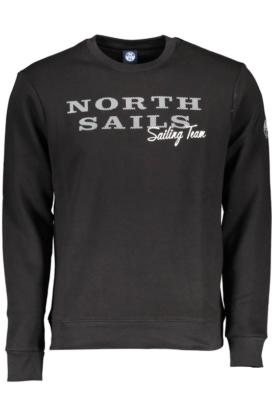 NORTH SAILS FELPA SENZA ZIP UOMO NERO