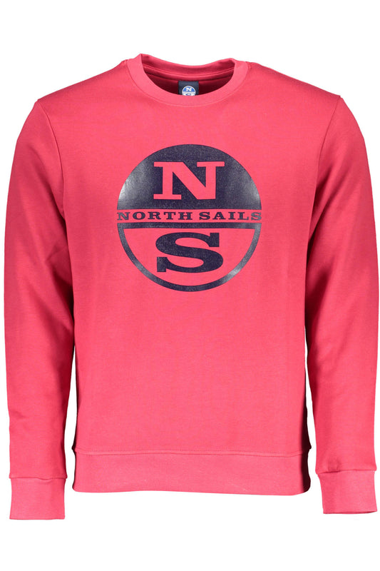 NORTH SAILS FELPA SENZA ZIP UOMO ROSSO