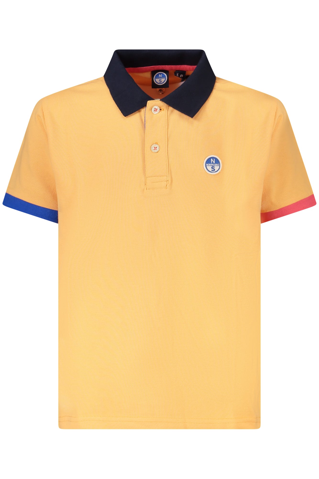 NORTH SAILS POLO MANICHE CORTE BAMBINO ARANCIO