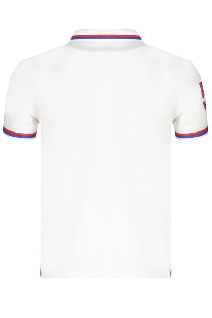 NORTH SAILS POLO MANICHE CORTE BAMBINO BIANCO