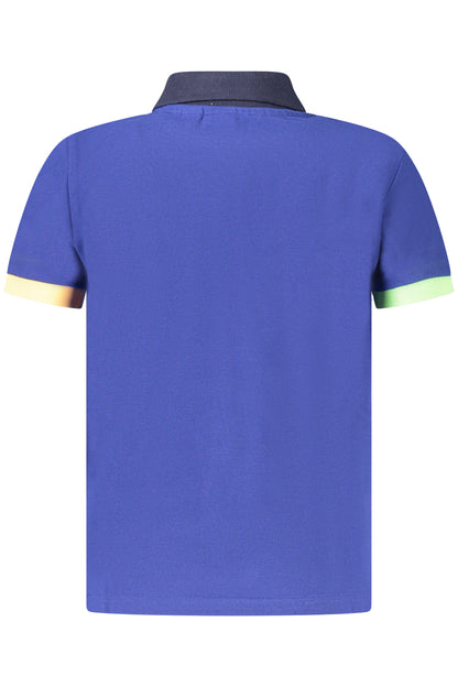 NORTH SAILS POLO MANICHE CORTE BAMBINO BLU