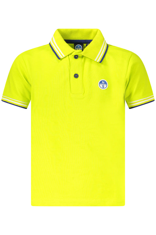 NORTH SAILS POLO MANICHE CORTE BAMBINO GIALLO